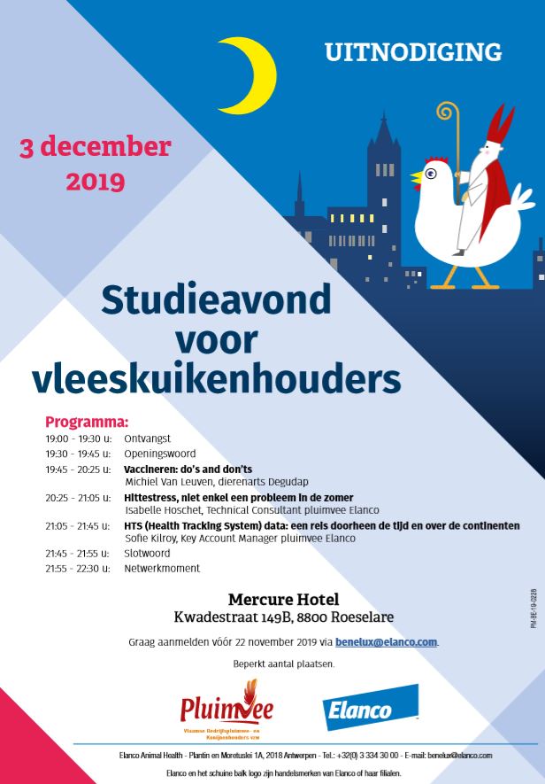 studie-avond vleeskuikenhouders