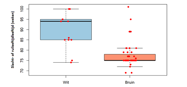 slacht- en ruileeftijd risicofactoranalyse